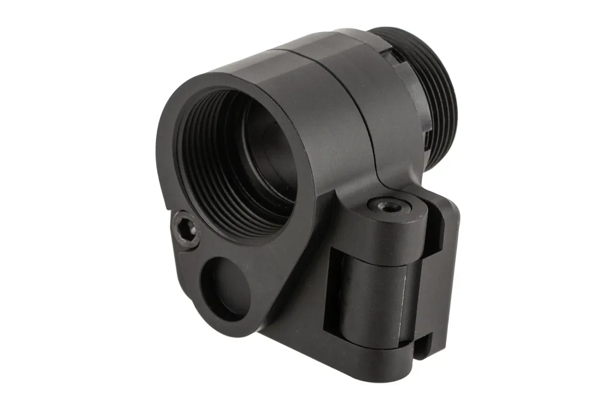 Sylvan Arms AR-15 & AR-9 Folding Stock Adapter - Gen 4 - Right Folding - Buffer Tube Assembly for AR-15 - view 1