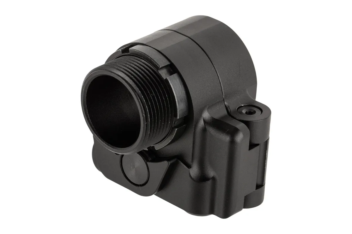 Sylvan Arms AR-15 Folding Stock Adapter - Gen 4 - Left Folding - ARH400-L - Buffer Tube Assembly for AR-15, vista 2