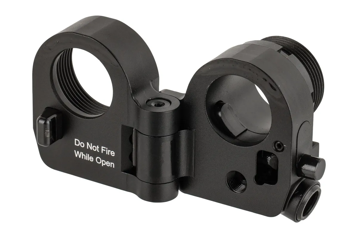 Sylvan Arms AR-15 Folding Stock Adapter - Gen 4 - Left Folding - ARH400-L - Buffer Tube Assembly for AR-15, vista 3