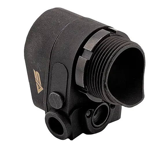 Sylvan Arms - AR15/AR9 Folding Stock Adapter, Gen 5, Right Side Folding, Steel Pro Model - SA5P-R - Buffer Tube Assembly for AR-15, vista 1
