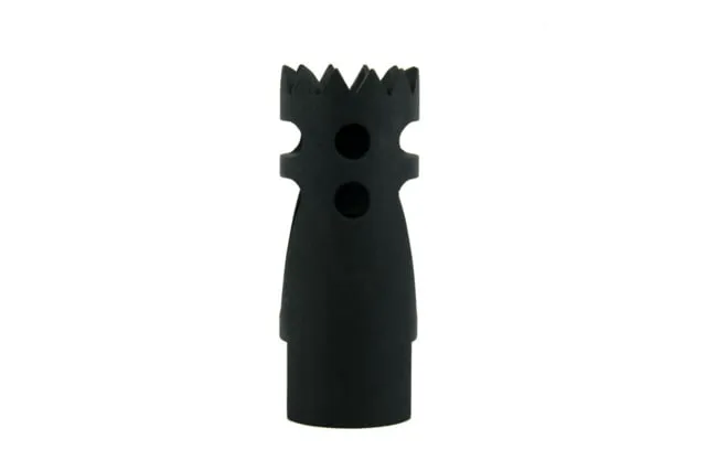 Tacfire .308 5/8inx24 Thread Door Breacher Muzzle Brake/ Steel Black - Muzzle Device for AR-15, vista 1