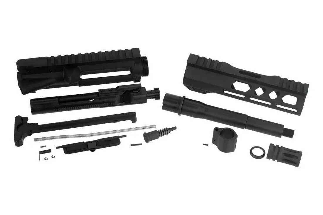 TacFire 5.56 Nato Ar-15 Upper Receiver Build Kit With Bolt Carrier Group - 7.5" - Upper Receiver for AR-15 - view 1