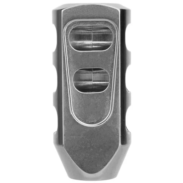 Tacfire 5/8-24 Spiral Fluted Krinko Style Muzzle Brake, .308 Win, Black Oxide - MZ1007-3B-N - Muzzle Device for AR-15 - view 4