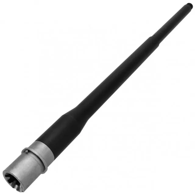 TacFire 6.5 Creedmoor 1x8 Twist 20in Barrel Nitrided w/Nib Extension Black - Barrel for AR-15, vista 1
