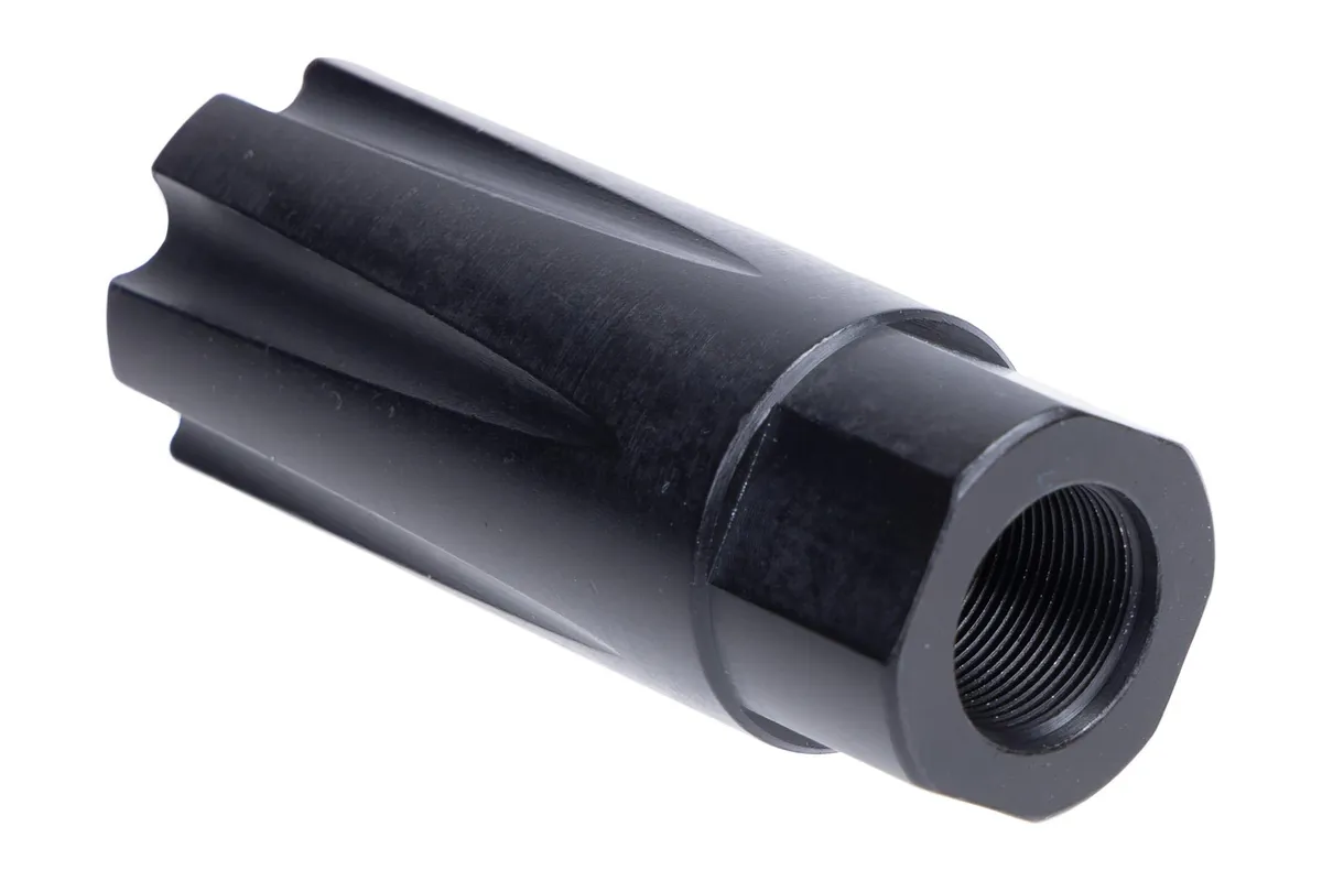 Tacfire 9mm Forward Style Muzzle Compensator - 1/2x36 - Muzzle Device for AR-15 - view 3