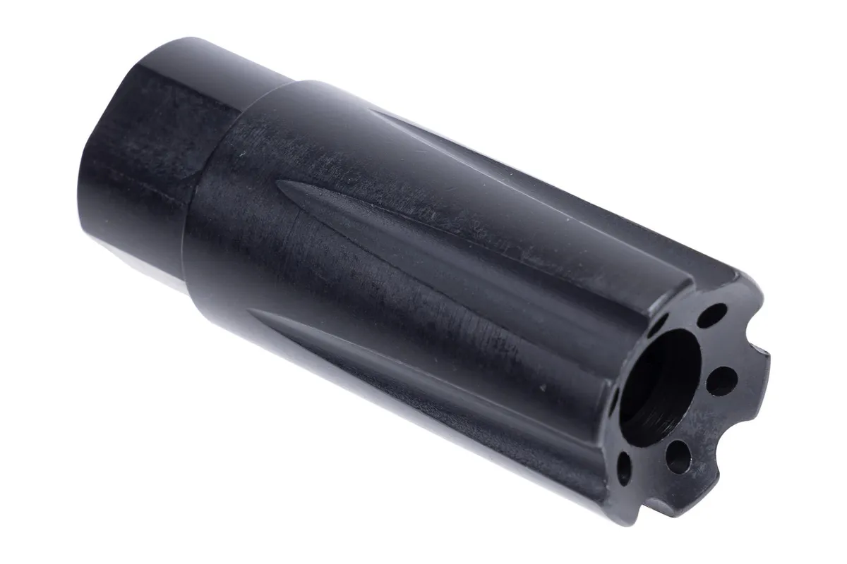 Tacfire 9mm Forward Style Muzzle Compensator - 1/2x36 - Muzzle Device for AR-15 - view 1