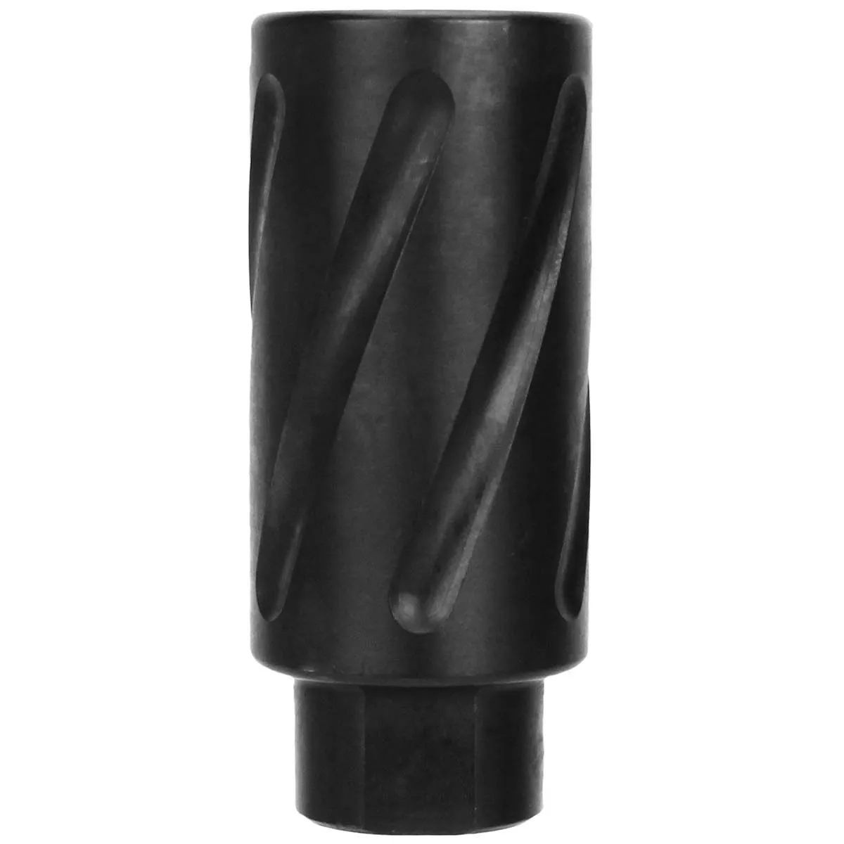 Tacfire 9mm Spiral Fluted Flash Hider - 1/2x36 - Muzzle Device for AR-15 - view 4