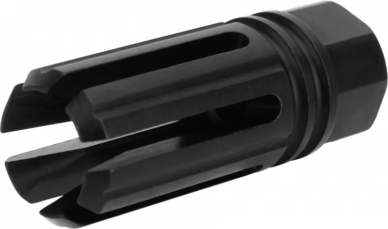 Tacfire Ar-15 6 Prong Flash Hider - Nitrided -1/2x28 - Muzzle Device for AR-15 - view 2