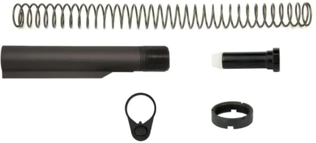 Tacfire Ar-15 Mil-Spec Buffer Tube Kit - Buffer Tube Assembly for AR-15, vista 1
