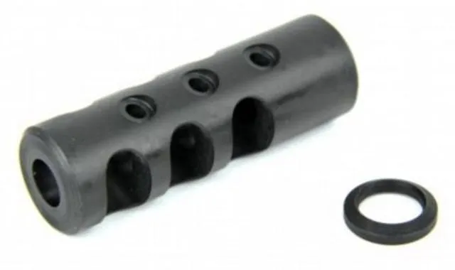 Tacfire Ar-15 Thread Crown Muzzle Break - 1/2x28 - Muzzle Device for AR-15 - view 2