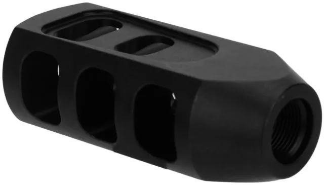 Tacfire Compact Compensator - Nitride - 5/8x24 - Muzzle Device for AR-15 - view 3