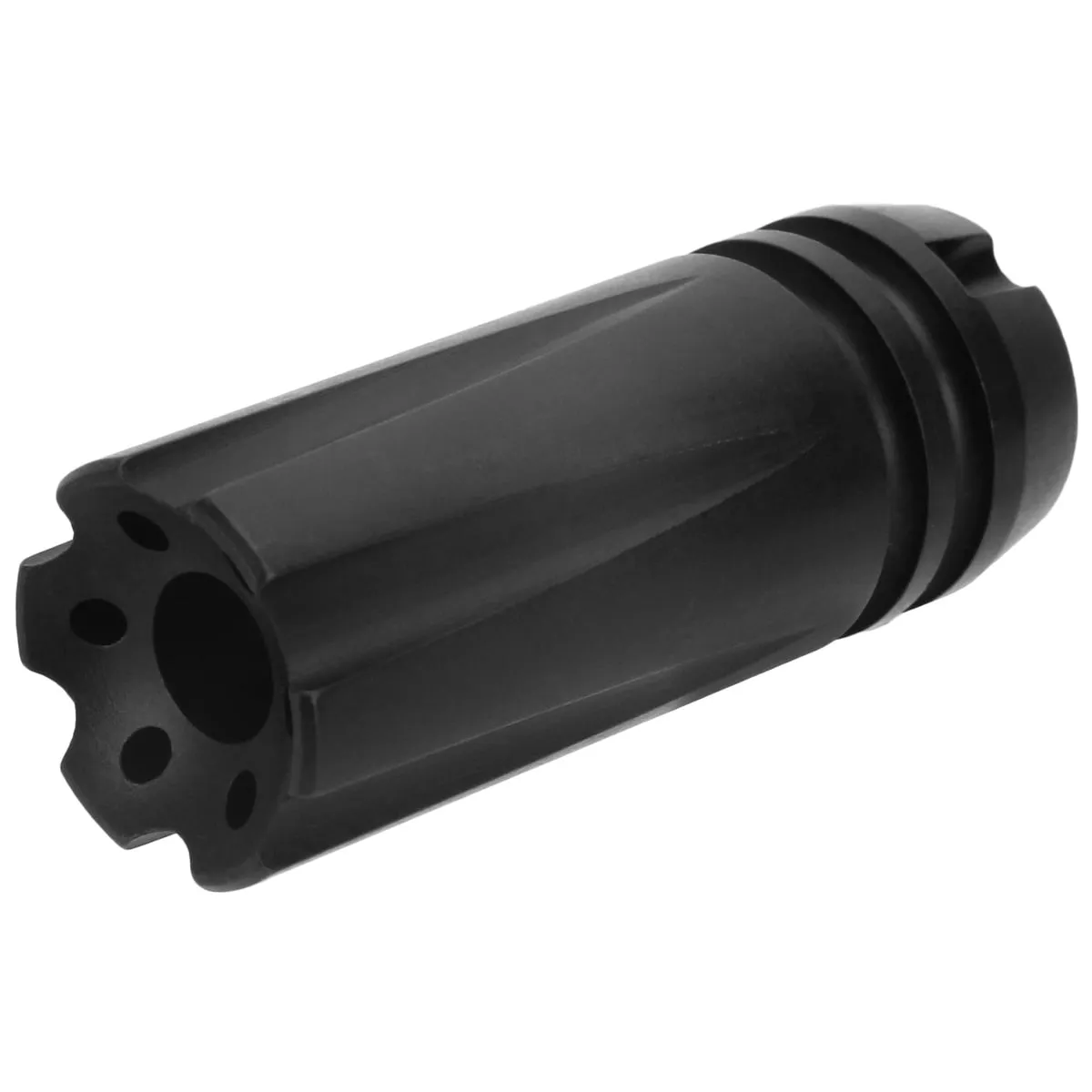 TacFire Compensator M14x1 LH, Black - Muzzle Device for AR-15 - view 1