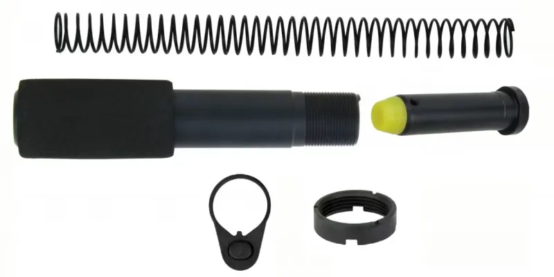 TacFire MAR049-PCC-A Pistol Buffer Tube, 5.5 oz, Aluminum - Buffer Tube Assembly for AR-15 - view 2