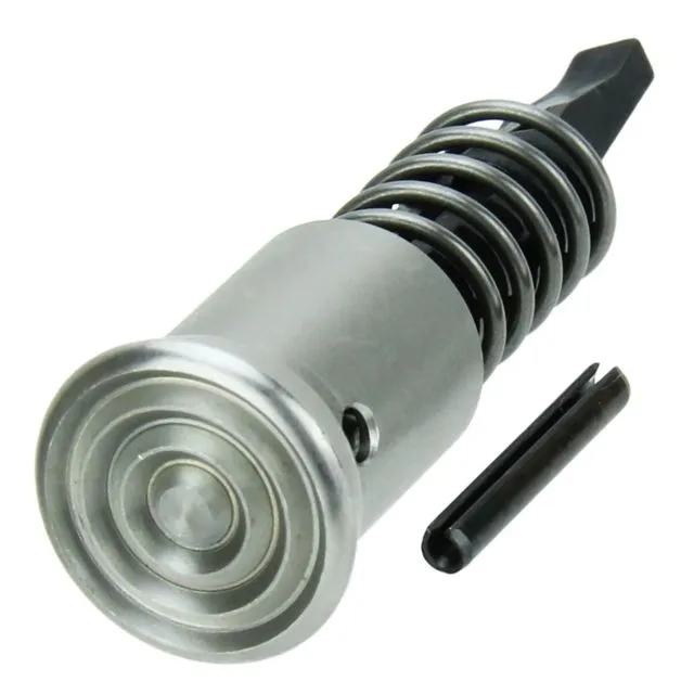 TacFire Stainless Steel Forward Assist Black - Forward Assist for AR-15, vista 1
