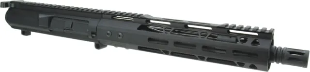 TacFire .308 Winchester Built 10 inch Upper Receiver w/ Bolt Carrier Group Black Small - Upper Receiver for AR-15, vista 1