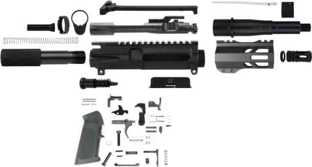 TacFire 5.56 NATO 5 inch Pistol Kit Black Large - Upper Receiver for AR-15 - view 1