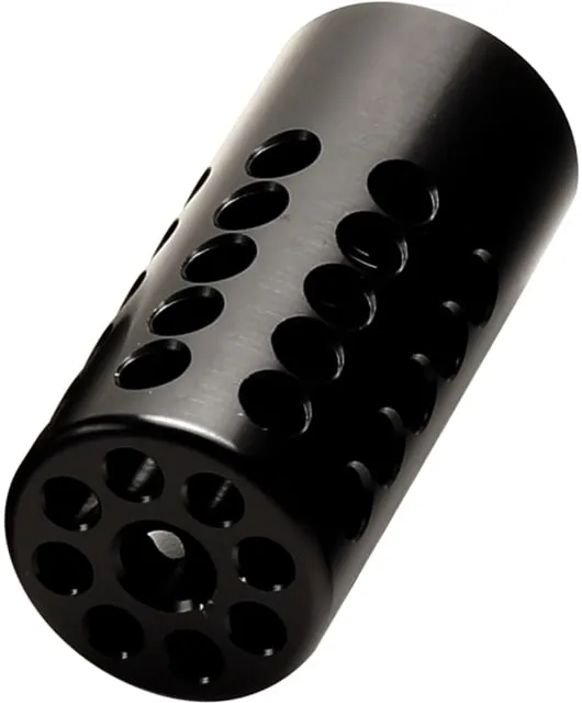 Tactical Solutions 1in Pac-Lite Compensator Gloss Black - Muzzle Device for AR-15, vista 1