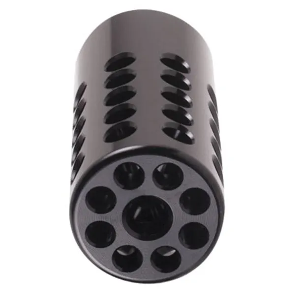 Tactical Solutions Pac-Lite 1/2-28 Compensator, .22lr, Matte Black - PLCMP02 - Muzzle Device for AR-15 - view 4