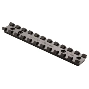Tactical Solutions Ruger 10/22 Aircraft Grade Aluminum 1-Piece 15 MOA Scope Rail, Black - 1022SR-15MOA - Optic Mount - view 1