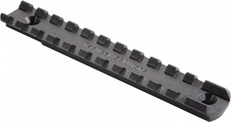 Tactical Solutions Trail-Lite Buck Mark Aluminum 1-Piece Standard Scope Rail, Matte Black - BMSR-STD - Optic Mount - view 1