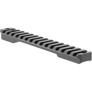 Talley 1-Piece Picatinny Scope Base Fierce Rival Long Action Matte Black - Optic Mount - view 1