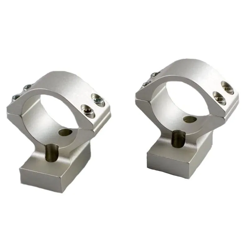 TALLEY 1in Kimber Model 84M Current Production 8-40 High Silver Scope Rings (S958749) - Optic Mount, vista 1