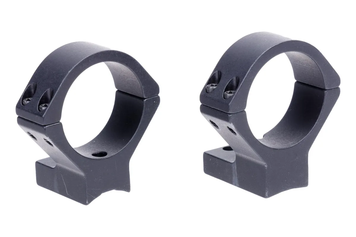 Talley 850700 Scope Ring Set For Rifle Bergara B-14 High 34mm Tube Black Aluminum - Optic Mount, vista 1