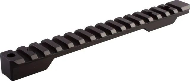 Talley Browning X-Bolt Long Action 7075 T6 Aluminum 1-Piece 20 MOA Standard Picatinny Base, Matte Black - PLM252735 - Optic Mount - view 3