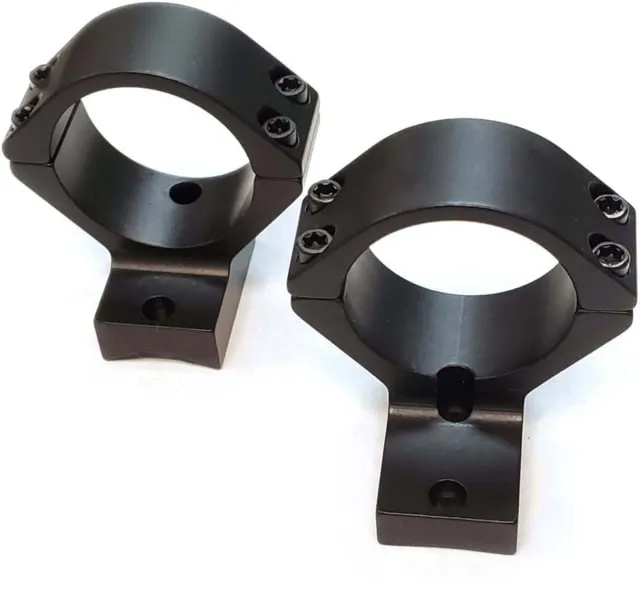 Talley CZ 600 Rifle Scope Mount LA/SA 1in Medium Extended Black - Optic Mount, vista 1