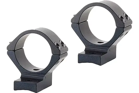 Talley Lightweight 2-Piece Scope Mount 30mm Rings Accumark Magnum, Mark V (9 Lug) Matte Black Medium - Optic Mount - view 1