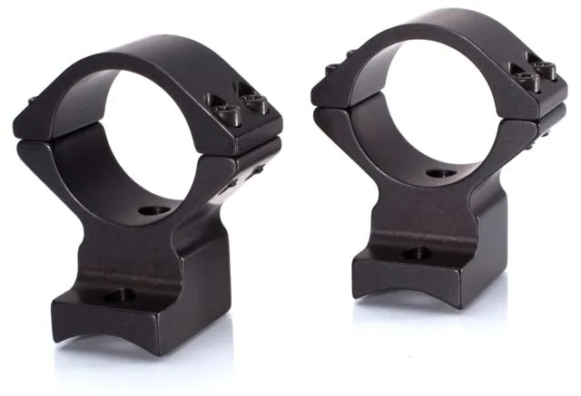 Talley Lightweight Alloy Scope Mounts Thompson/Center Black Diamond 1in Tube Low Anodized Black - Optic Mount, vista 1
