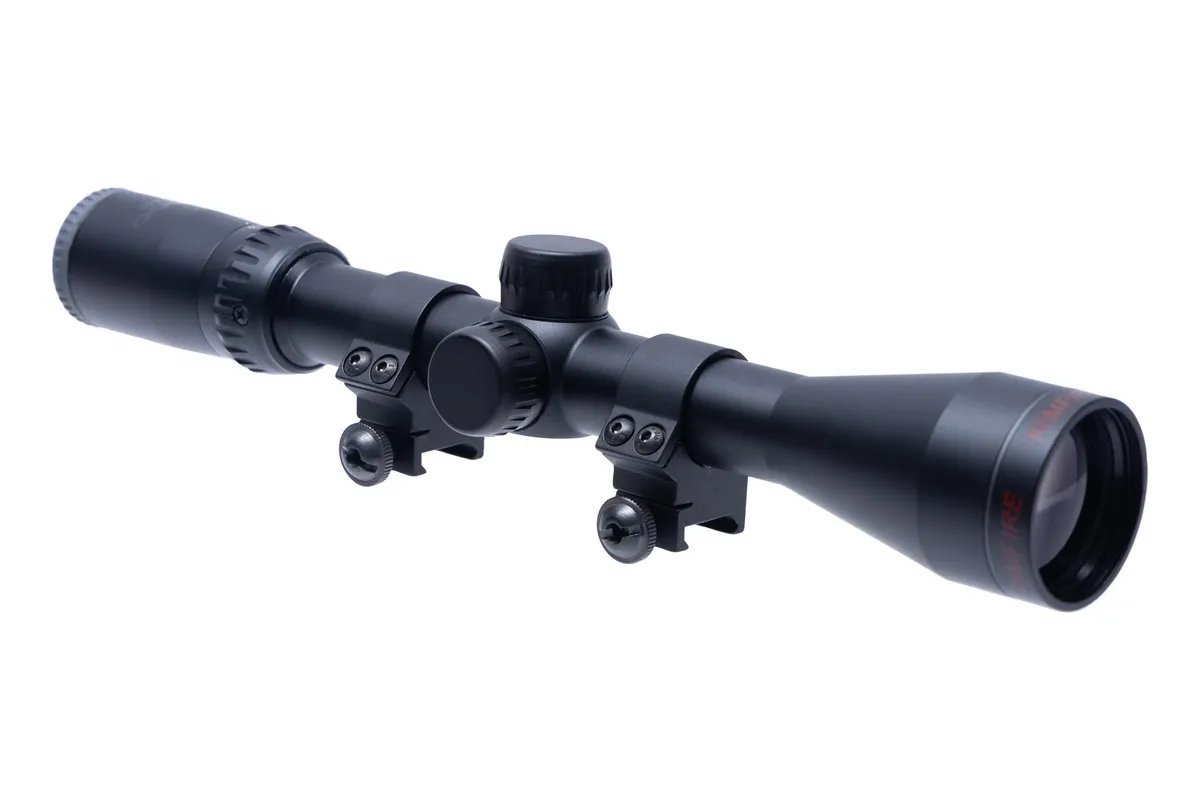 Tasco Rimfire 3-9x40mm Truplex Reticle Rifle Scope With Rings - Rifle Scope, vista 1