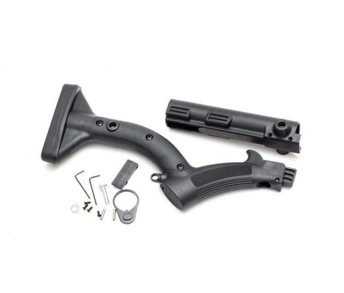 Thordsen Customs FRS-15 Stock Kit - Enhanced - Black - Stock & Brace for AR-15, vista 1