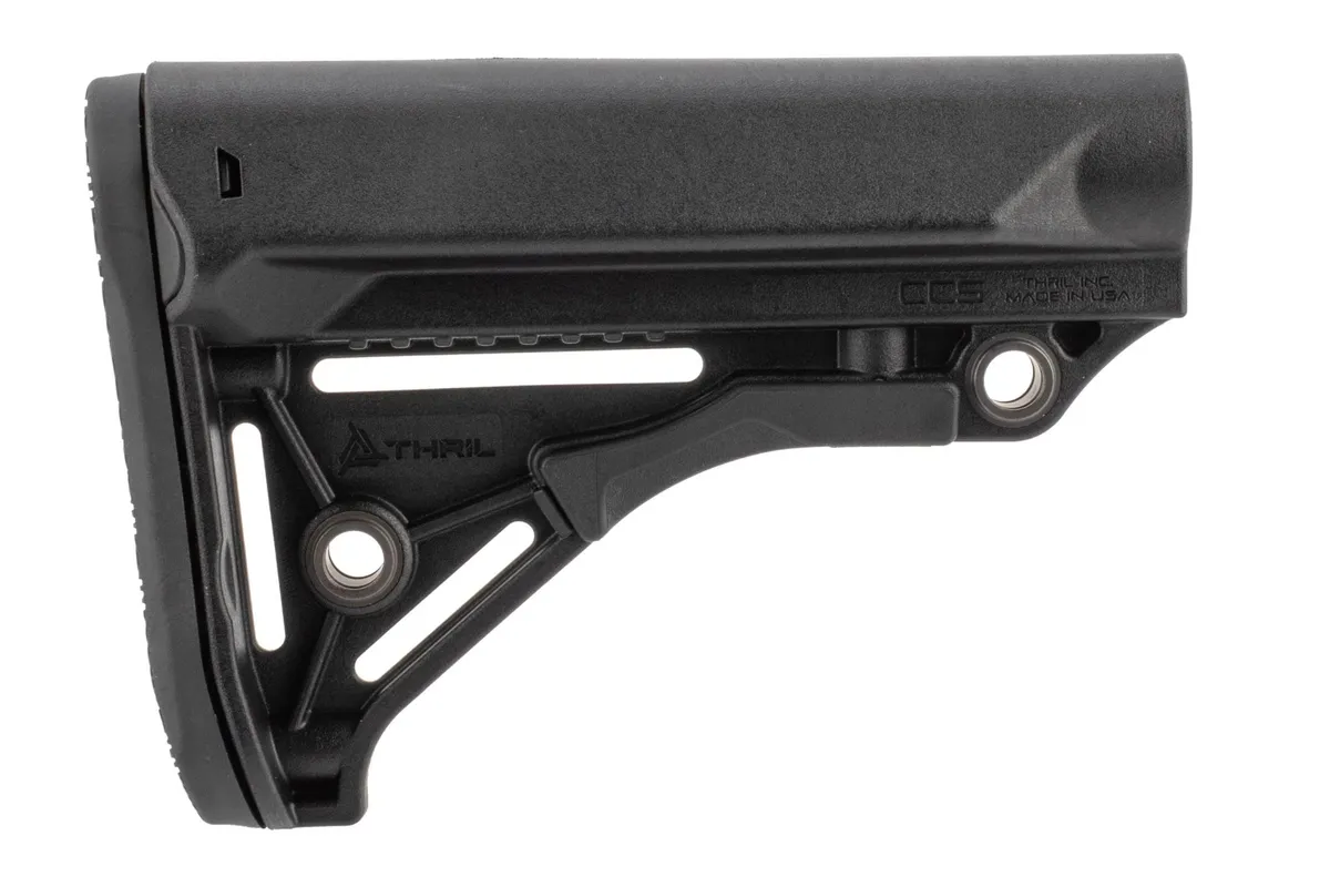 Thril Inc. Ar-15 Combat Competition Stock Collapsible Black - Stock & Brace for AR-15 - view 1
