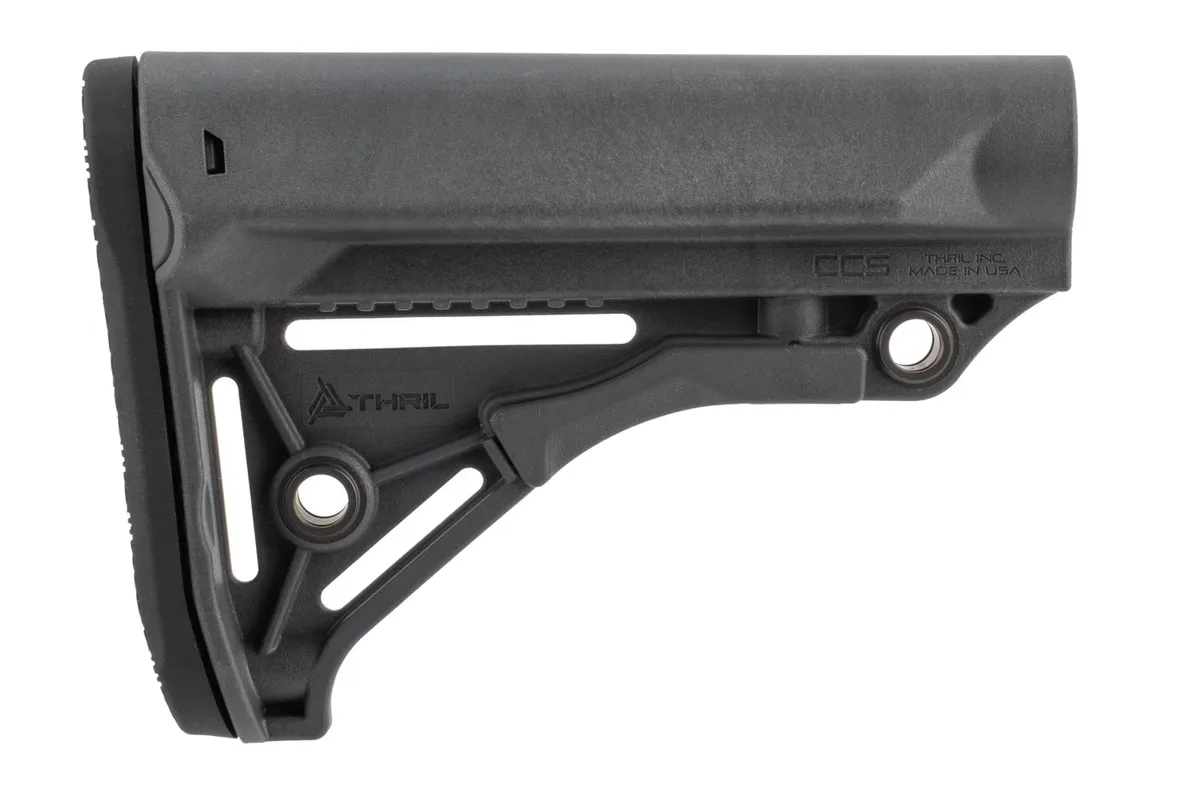 Thril Inc. Ar-15 Combat Competition Stock Collapsible Gray - Stock & Brace for AR-15 - view 1