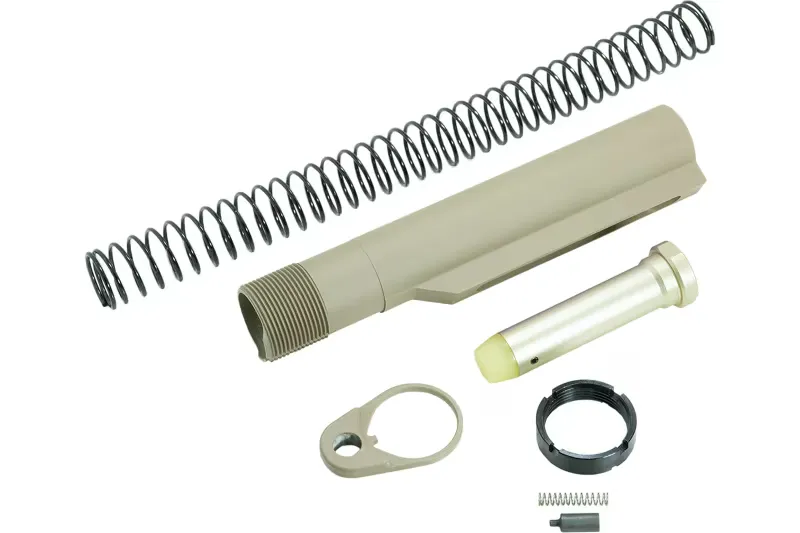 Timber Creek TIMBER ARBTKFDE AR BUFFER TUBE KIT FDE - Buffer Tube Assembly for AR-15, vista 1