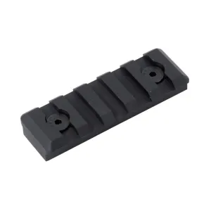 Timber Creek 5-Slot Picatinny Rail Section M-LOK Compatible, Black - M 5S PR - Handguard Mount - view 1
