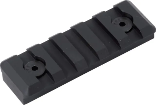 Timber Creek 5-Slot Picatinny Rail Section, M-LOK Compatible, Burnt Bronze - M 5S PR BB - Handguard Mount - view 1