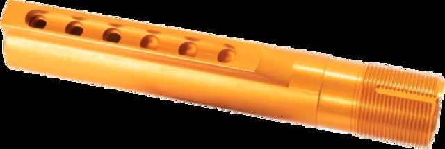 Timber Creek AR Mil-Spec Buffer Tube Orange TC Buffer Tube OA - Buffer Tube Assembly for AR-15, vista 1