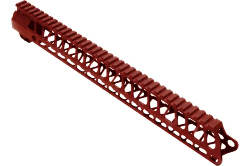 Timber Creek Enforcer 15" M-LOK Handguard, Red - M E15 HG R - Handguard for AR-15 - view 1