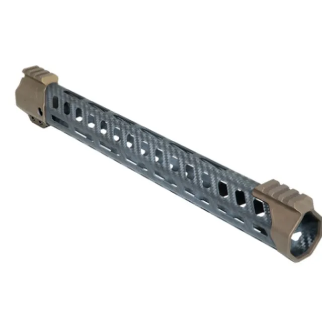 Timber Creek Enforcer 15in M-Lok Handguard Burnt Bronze CF E15 HG BB - Handguard for AR-15 - view 1