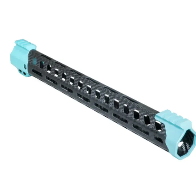 Timber Creek Enforcer 15in M-Lok Handguard Robins Egg Blue CF E15 HG RE - Handguard for AR-15, vista 1