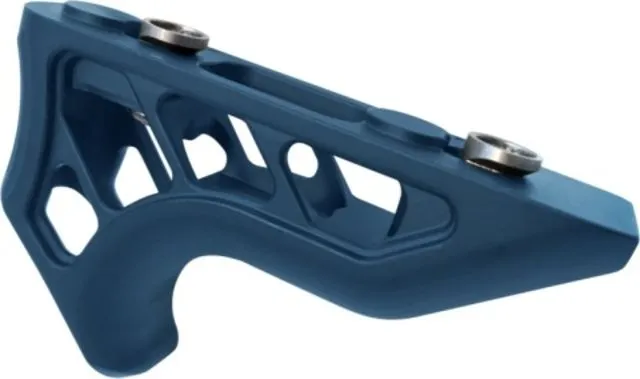 Timber Creek Keymod Enforcer Mini Angled Foregrip Blue Standard K EM AFG - Foregrip for AR-15, vista 1