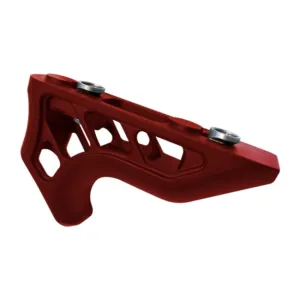 Timber Creek KeyMod Enforcer Mini Angled Foregrip, Red - K EM AFG RED - Foregrip for AR-15, vista 1
