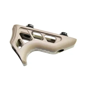 Timber Creek M-Lok Enforcer Mini Angled Foregrip, FDE - M EM AFG FDE - Foregrip for AR-15 - view 1