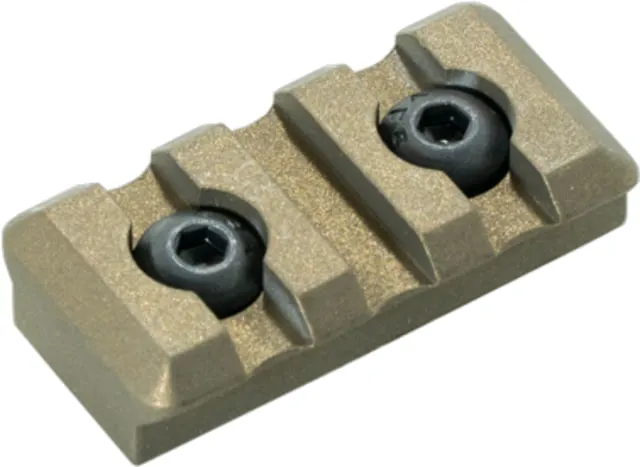 Timber Creek M-Lok Picatinny Rail AR-Platform 3-Slot Burnt Bronze M 3S PR BB - Handguard for AR-15, vista 1