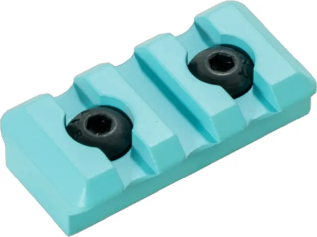Timber Creek M-Lok Picatinny Rail AR-Platform 3-Slot Robins Egg Blue M 3S PR RE - Handguard for AR-15, vista 1