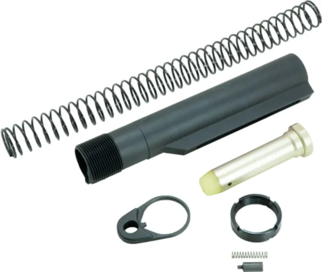 Timber Creek Outdoors Buffer Tube Kit for AR-15 - Lightweight and Durable in Blue Finish - ARBTKB - Buffer Tube Assembly for AR-15, vista 1