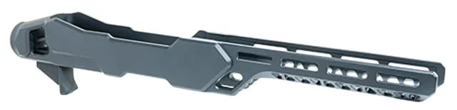 Timber Creek Outdoors Enforcer Rifle Chassis Black Aluminum Fits Ruger Compatible w/ MSR Buffer Tubes - Buffer Tube Assembly for AR-15 - view 1