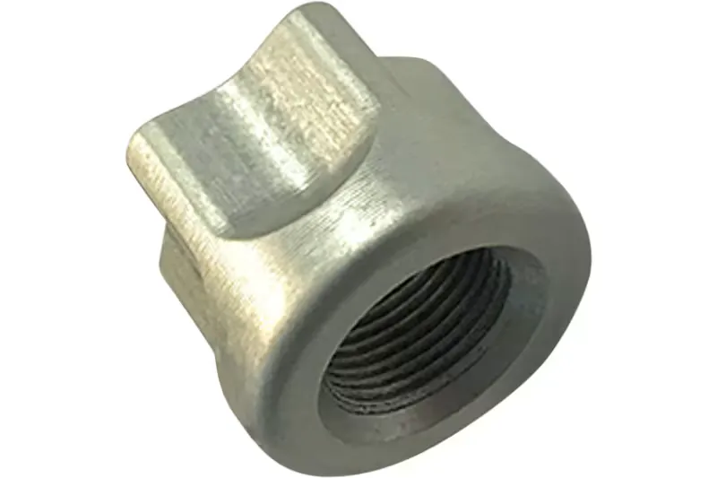 Timber Creek Outdoors Thread Protector 5/8x24 Silver Billet Aluminum - Muzzle Device for AR-15, vista 2